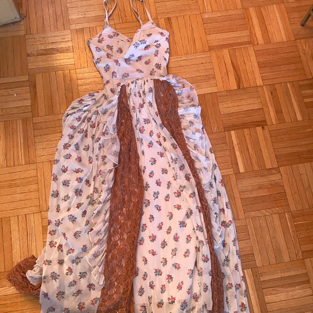 Long Flower Print Dress By We Are HAH